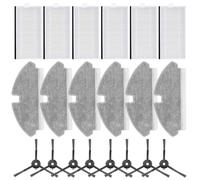 Ensemble Filtres Microfibre Pour Mova M1 Nettoyage(B) | haute efficacité, brosse latérale nylon, chiffon microfibre, installation pour facile, pour mova M1