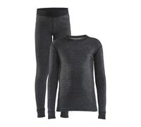 Ensemble fonctionnel enfant CRAFT CORE Wool Merino J noir 98/104