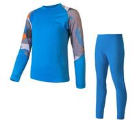 Ensemble fonctionnel enfant Sensor Merino Impress Set Tailles enfant: 120 / Couleur: bleu