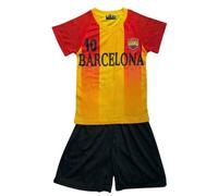 Ensemble Foot Enfant style Barcelone - Maillot et Short Barcelona 10 - Polyester - 4 à 14 ans - - Jaune 6 ans