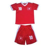 Ensemble Foot Short Et Maillot De Foot Enfant Suisse