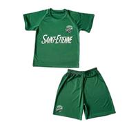 Ensemble Football Enfant - Inspiré De Saint-Étienne - Maillot Et Short Vert (Taille 4 Ans,Couleur Vert)