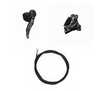 Shimano Grx St-rx820+br-rx820 Rear Brake Argenté Black