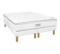 Ensemble Duvivier Gala Luxe Visco 160x200 - Double Sommier Blanc
