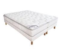 Ensemble Duvivier Gala Luxe Visco 180x200 - Double Sommier Blanc