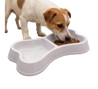 Ensemble Gamelle pour Chien Eau et Nourriture Plateau Antidérapant Station