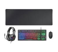 Ensemble Gaming - MCP - RGB3 - Clavier TKL - Souris RGB 3200 DPI - Casque avec éclairage FRGB