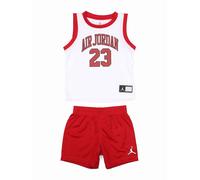 Jordan Muscle Débardeur et short pour enfant, Blanc, Blanc, 18-24 Mois