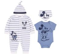 Ensemble garçon rayé bleu et blanc Mickey Mouse DISNEY, certifié OEKO-TEX 62 cm