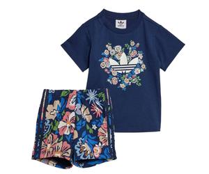 Ensemble Garçon Short Tee Set Marine 0/3M(50/60)