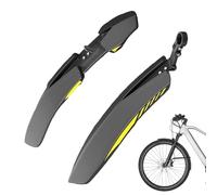 Ensemble Garde-Boue Vélo - 49cm & Arrière 56cm | Kit Protège-Roue Compatible 24/26/27,5 Pouces | Pneus Cyclisme | Garde-Boue Clip pour VTT, Route Et Ville pour Protection Boue Et Conduite