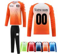 Ensemble Gardien de But Enfant Homme Personnalisés Maillots de Gardien de Football de But Adulte Enfant Maillot Gardien Foot Personnalisé Tenue Gardien Foot avec Votre Nom Numéro de Logo D'équipe