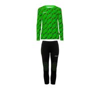 Uhlsport Set de gardien Progressive – Junior Garçon – Vert fluo/Noir – 140 EU