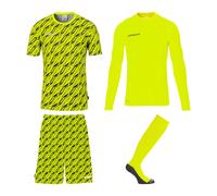 Ensemble Gardien de but Uhlsport Progressive Jaune 2XL