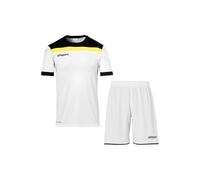 Uhlsport Offense 23 Short Sleeve Set Blanc 8 Years Enfants