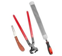 Ensemble générique ergonomique avec poignée antidérapante pour l'élevage et l'argile, coupe de mouton, outil de paie Ponéy, kit d'entretien complet : ce kit multifonction.