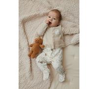Ensemble Gilet Et Pantalon Bébé En Velours Câlins Ecru NAISSANCE(50CM)