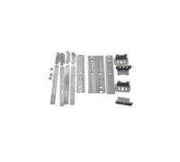 Ensemble glissières de porte d'origine réfrigérateur, congélateur 481231019131 brandt, progress,, zanussi, aeg, privileg, smeg, indesit, jun