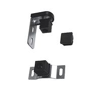 Ensemble gond-pivot tube 30x30mm avec nylon Pivot à fixer au sol