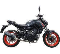 Ensemble GPR Racing Auspuff Fury Black pour Yamaha MT-07