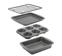 Ensemble grille-pain en acier antiadh sif GoodCook 4 pi ces avec grille pour plaques p tisserie