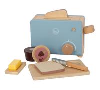 small foot Set Grille-Pain Tasty, Jeu de rôle pour Enfants à partir de 3 Ans, en Bois, Accessoires pour Cuisines de Jeu, 12246