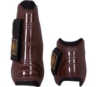 Ensemble guêtres et protège-boulets BR Equitation Pro Tech Marron Poney