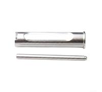 Ensemble Guide Ligne Alu Aviation 5 Couleurs pour Reel(Silver) | Compatibilité parfaite pour abu MAX pour b5, P5, pour b6, P6, ajustement pour précis jeu, améliore la fluidité