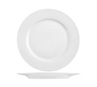 Ensemble H&H Neuf 12 Assiettes Plates, Porcelaine Fine, 26cm