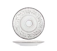 Ensemble H&H Nouveau Courtyard 6 Assiettes À Fruits Blanches 21 Cm