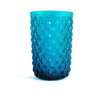 Ensemble H&H Nouveau Murano 6 Verres, Verre, Bleu, Cl46