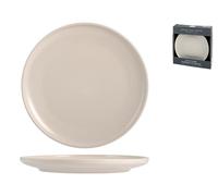 Ensemble H&H Nouveau Rose Poussière 4 Assiettes Plates, En Grès, 26 Cm
