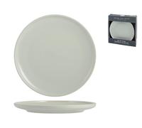 Ensemble H&H Nouveau Vert Bush 4 Assiettes Plates En Grès, 26 Cm