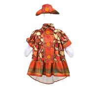 Ensemble Habillement pour Sculpture Animale de Véranda - Set De Tenue Pour Sculpture De Jardin | Set De Costume Feuilles D'Érable D'Automne Pour Statue Animale,Pour Pelouse Porche Jardin Fête Réunion