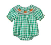 Ensemble Halloween Nouveau-né Pyjama Combinaison Bébé Garçon Fille Coton Côtelé Confort Une pièce Chauve-Souris Survêtement Volants Manches Longues Body Mon Premier Costume d'halloween