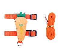 Ensemble harnais et laisse anti-fuite, anti-traction, pour chiots - Harnais mignon réglable pour hamster et petit chien - Anti-traction - Pas d'étouffement - Pas de fuite