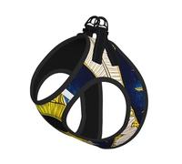 Ensemble harnais et laisse doux pour animal de compagnie avec motif cœur et soleil, gilet en maille réglable pour chiens et chats de petite, petite et grande taille