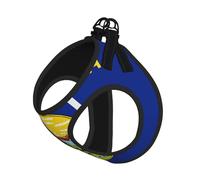 Ensemble harnais et laisse pour chat et petit chien, réglable, réfléchissant et anti-fugue avec doublure en maille douce et respirante