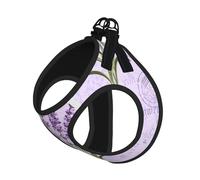 Ensemble harnais et laisse pour chat et petit chien, réglable, réfléchissant et anti-fugue avec doublure en maille douce et respirante