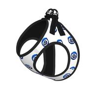 Ensemble harnais et laisse pour chats et chiens - Réfléchissant - Réglable - Maille douce et respirante - Avec laisse anti-fugue - Pour petits animaux de compagnie et chatons chiots