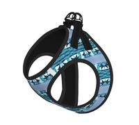 Ensemble harnais et laisse pour chien et chat Motif Dolphins in the sea