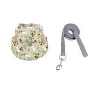 Ensemble Harnais et Laisse pour Lapin,Gilet D'entraînement Réglable pour Furet,Laisse avec Boucle en Métal et Crochet Rotatif À 360 ° pour Furet de Lapin,Petits Animaux de Compagnie