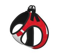 Ensemble harnais et laisse réglable pour chats et chiens, motif drapeau suisse, gilet en maille avec design réfléchissant, laisse anti-évasion pour petits animaux de compagnie, promenade et dressage