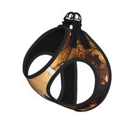 Ensemble harnais et laisse souples en maille réglable pour chiots et chats de petite, moyenne et grande taille