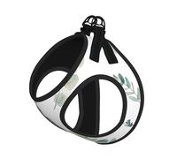 Ensemble harnais réfléchissant réglable avec laisse pour chats, chiens et petits animaux de compagnie, gilet de marche en maille douce et respirante avec laisse anti-évasion