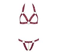 Ensemble Harnais Rouge Lingerie Cottelli