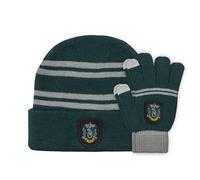 Ensemble Harry Potter Bonnet + Gants Enfant Serpentard Officiel Cinereplica