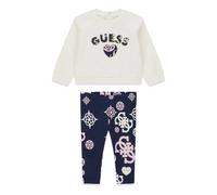 Ensemble haut et leggings bÃ©bÃ© fille Guess Blanc 6/9 mois
