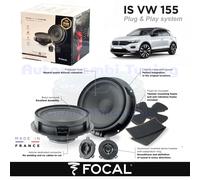 Ensemble Haut-Parleurs Avant FOCAL Plug & Play 100W pour VW T-ROC T-CROSS