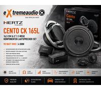 Ensemble haut-parleurs composants Hertz Cento CK 165L 2 voies 16,5 cm (6,5")